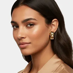 Cartier Серьги Panthere de earrings, diamonds - фото 2