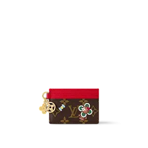Louis Vuitton Кардхолдер Charms Candy Red - фото 1
