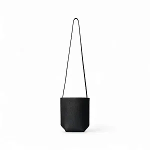 The Row Сумка NS Park Crossbody Smoked Taupe из кожи Black - фото 1