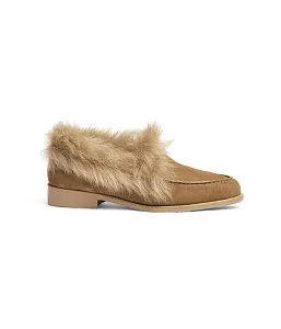 Chanel Велюровые лоферы - фото 1
