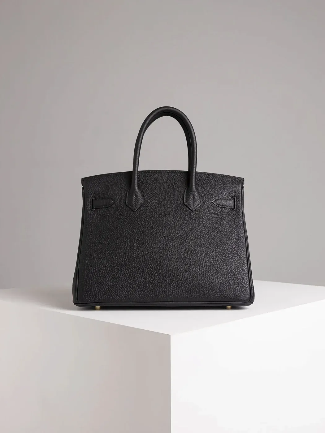 Hermès Сумка Birkin 30 Black Togo Permabrass Hardware - фото 7