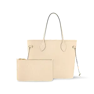 Louis Vuitton Сумка Neverfull MM Cream - фото 3