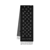 Louis Vuitton Шарф All About Monogram Black - фото 1