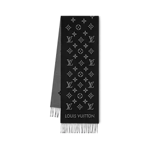 Louis Vuitton Шарф All About Monogram Black - фото 1