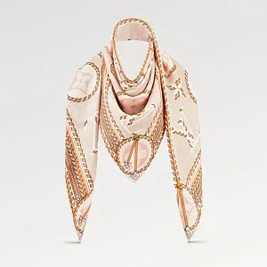 Louis Vuitton Шаль с принтом Braided - фото 2