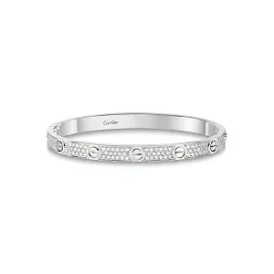 Cartier Браслет Love medium model, paved - фото 1
