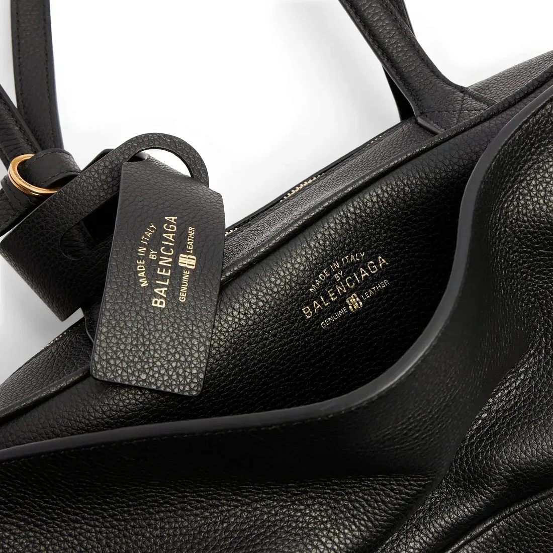 Balenciaga Сумка Carrie Bowling маленького формата Black - фото 6