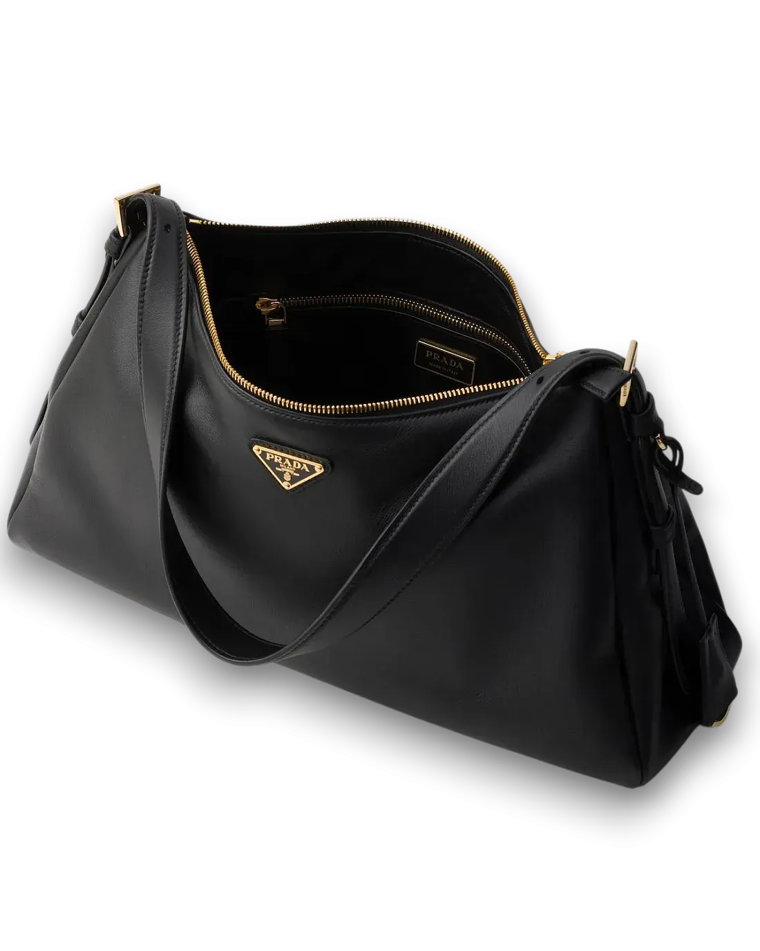 Prada Сумка Aimee large leather shoulder - фото 5