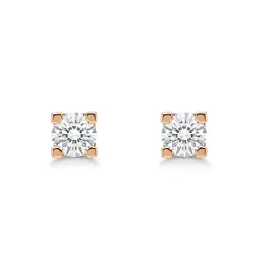 Cartier Серьги C de stud earrings, 2 brilliant-cut diamonds - фото 1