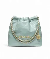 Chanel Сумка Mini 22 Light Green - фото 1