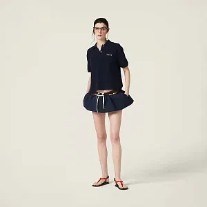 Miu Miu Футболка - поло Navy - фото 2