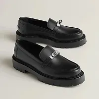 Hermès Лоферы Icone Noir - фото 1
