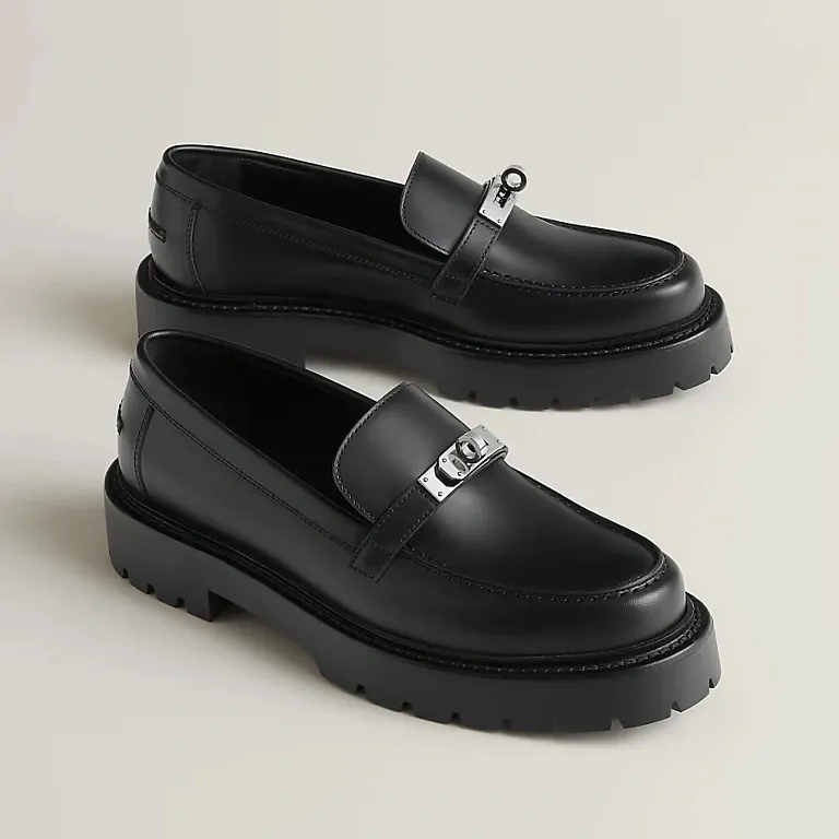 Лоферы Icone Hermes Noir - фото 1