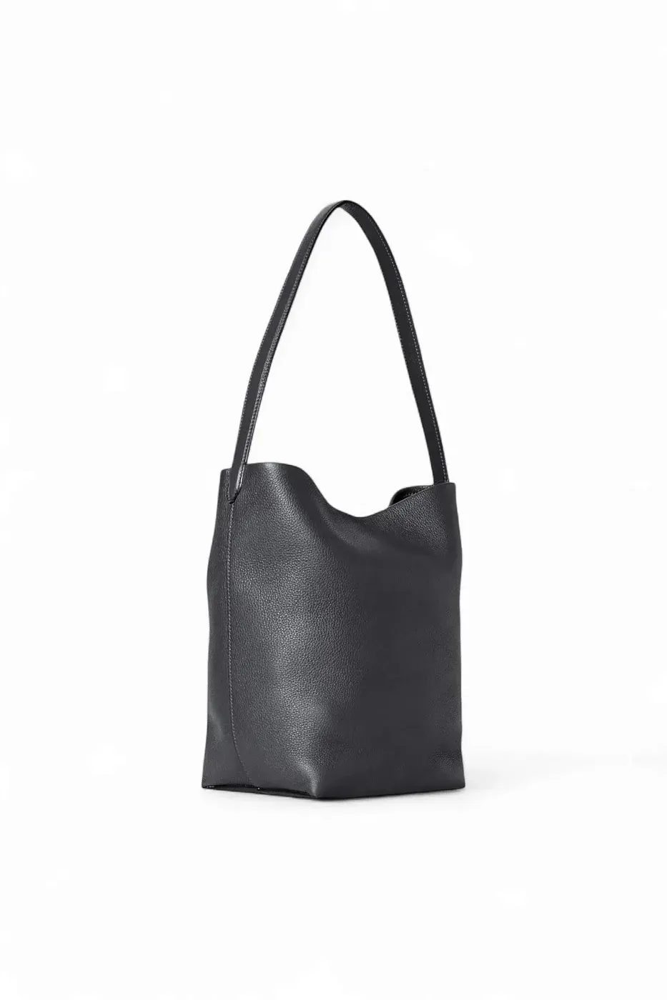 The Row Сумка Medium NS Park Tote Black из кожи Black - фото 3