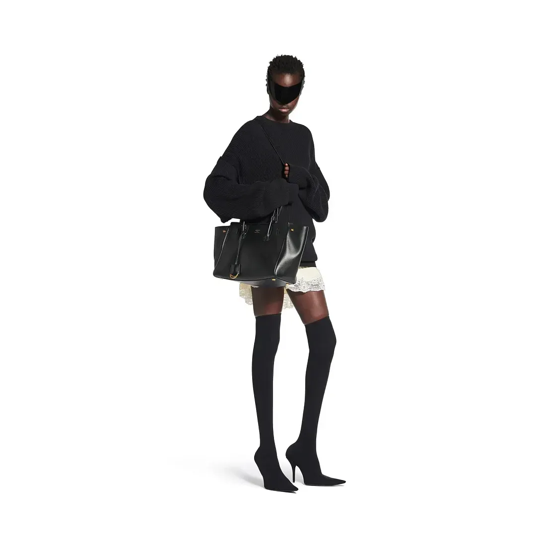 Balenciaga Сумка Hampton маленького формата - фото 9