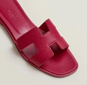 Hermès Сандалии Oran Magenta Pink - фото 2