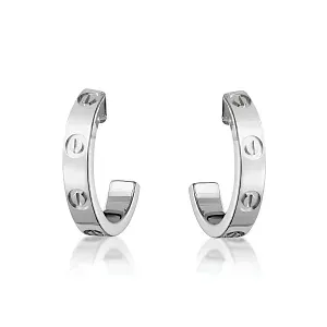 Cartier Серьги Love hoop earrings, small model - фото 1