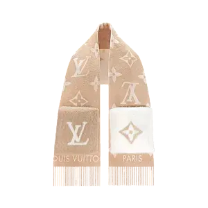 Louis Vuitton Шарф Cold Reykjavik Beige - фото 3