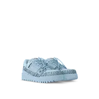 Louis Vuitton LV x Park Seo-Bo кроссовки LV Trainer Maxi Blue - фото 1