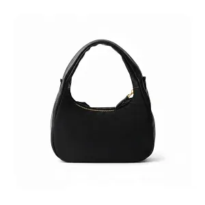Prada Мини-сумка из ре-нейлона и кожи наппа с бантом - фото 2