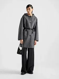 Prada Mини-сумка из Re-Nylon и сафьяновой кожи Re-Edition 2005 Black - фото 2