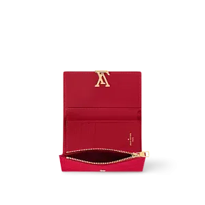 Louis Vuitton Компактный кошелек Capucines Scarlet - фото 3