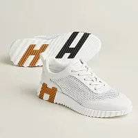 Hermès Кроссовки Bouncing White / Orange - фото 1