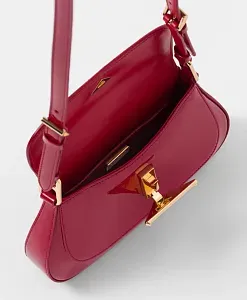 Prada Сумка из лакированной кожи Red - фото 4