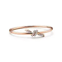 Tiffany & Co. Браслет Knot Wire Bangle Rose Gold - фото 1