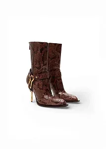 Schiaparelli Ботильоны Trou De Serrure Western - фото 3