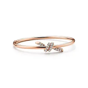 Tiffany & Co. Браслет Knot Wire Bangle Rose Gold - фото 1
