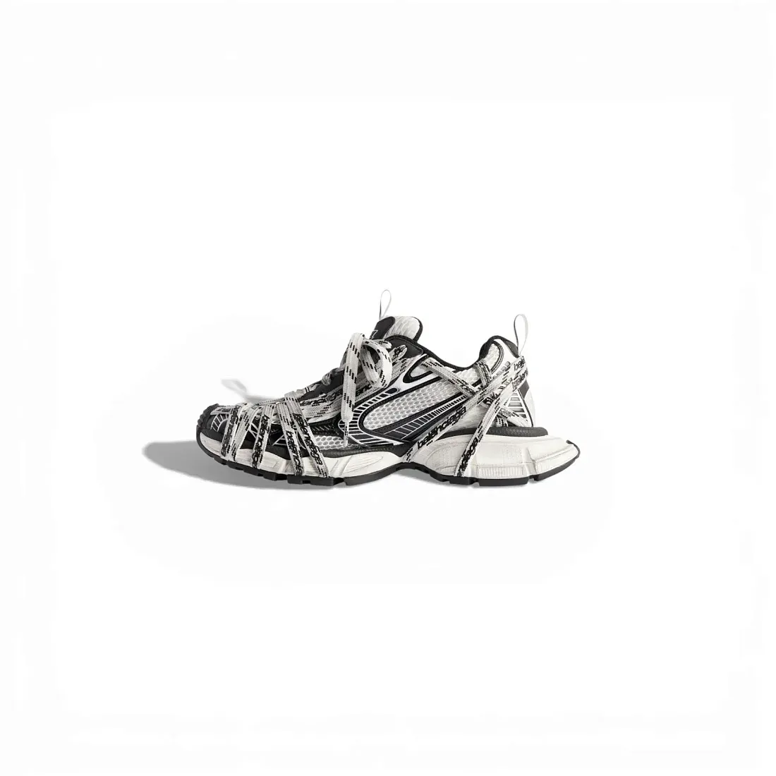 Balenciaga Кроссовки 3XL Extreme Laces Logo - фото 4