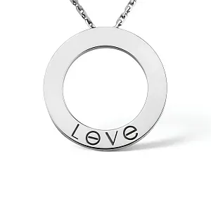 Cartier Кулон Love Men White Gold - фото 4