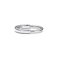Tiffany & Co. Кольцо Lock Ring White Gold - фото 1