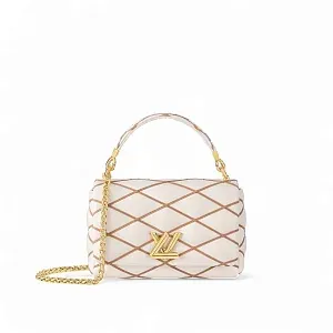 Louis Vuitton Сумка GO-14 MM Creme/Noisette - фото 1