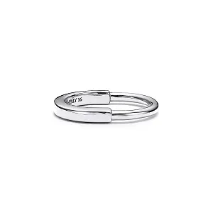 Tiffany & Co. Кольцо Lock Ring White Gold - фото 1