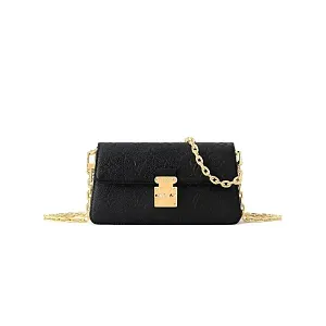 Louis Vuitton Мини-сумка на цепочке Metis Black - фото 1