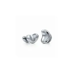 Tiffany & Co. Запонки Elsa Peretti Bean design Cufflinks in Ruthenium 18 mm - фото 1