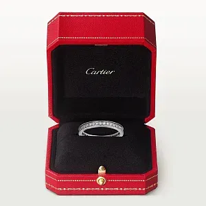 Cartier Обручальное кольцо с бриллиантовым паве Ballerine 2,4 мм - фото 3