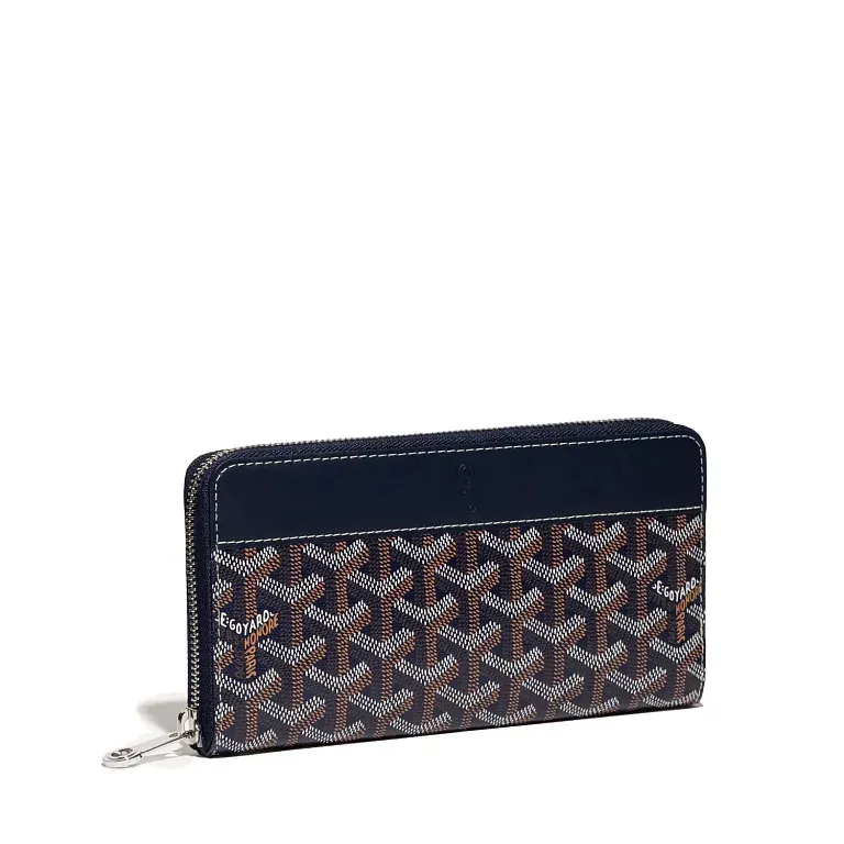 Кошелек Matignon GM Goyard Navy Blue - фото 1
