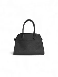 The Row Сумка Soft Margaux 10 из кожи Black - фото 1