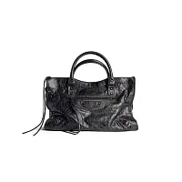 Balenciaga Сумка Le City среднего формата Black - фото 1