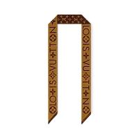 Louis Vuitton Шелковая лента Monogram Infinity BB Marron - фото 1