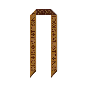 Louis Vuitton Шелковая лента Monogram Infinity BB Marron - фото 1