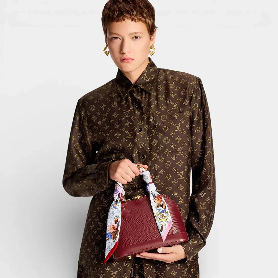 Louis Vuitton Платок-каре Vivienne - фото 5