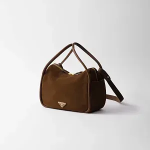 Prada Сумка из замшевой телячьей кожи - фото 2