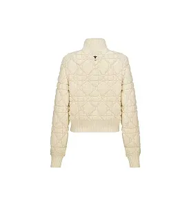 Dior Кардиган Macrocannage DiorAlps Beige - фото 3