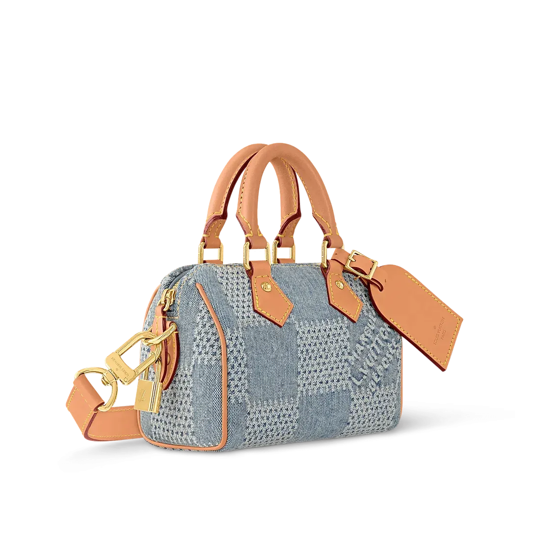 Louis Vuitton Сумка Speedy 18 с плечевым ремнем - фото 3