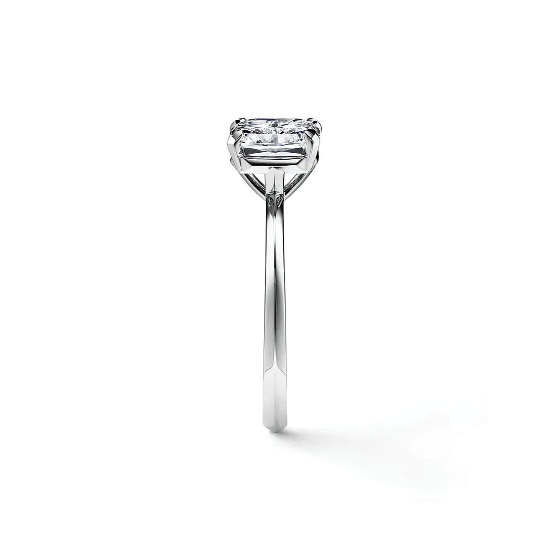 Tiffany & Co. Помолвочное кольцо True Engagement Ring with a True Diamond in Platinum - фото 5