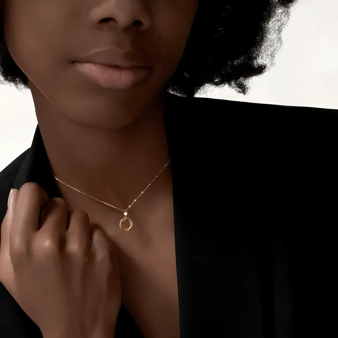 Cartier Кулон Trinity, brilliant-cut diamond - фото 2